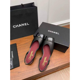 Балетки Chanel черного цвета