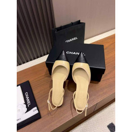 Балетки Chanel бежевого цвета