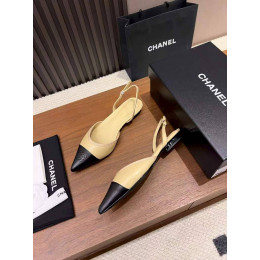 Балетки Chanel бежевого цвета