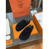 Мюли Hermes черного цвета