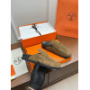 Мюли Hermes оранжевого цвета