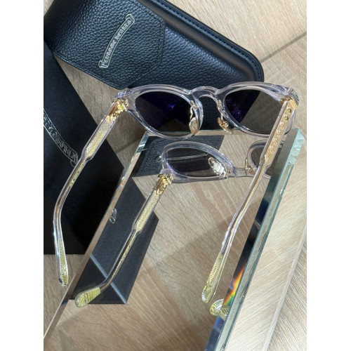 Очки Chrome Hearts прозрачного цвета