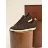 Кроссовки Loro Piana коричневого цвета