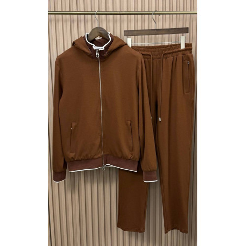 Костюм Loro Piana коричневого цвета
