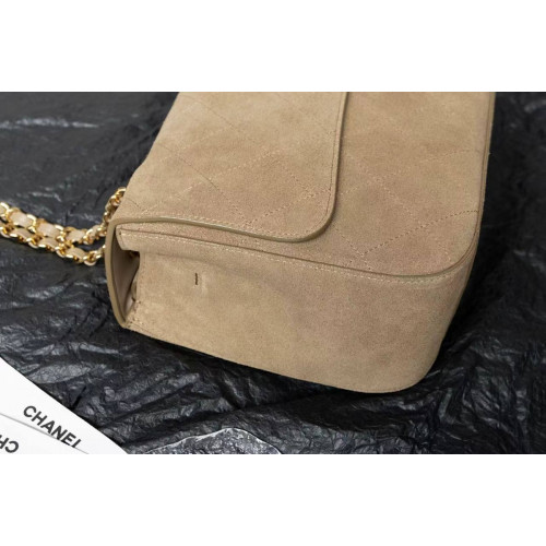 Сумка Chanel бежевого цвета