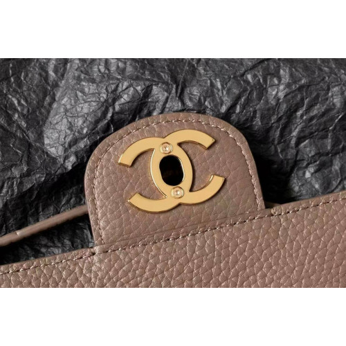 Сумка Chanel коричневого цвета