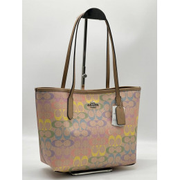 Сумка Coach комбинированного цвета