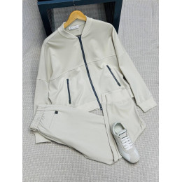 Костюм Brunello Cucinelli белого цвета