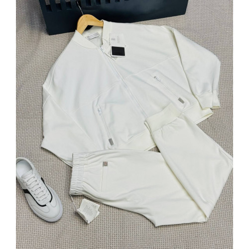 Костюм Brunello Cucinelli белого цвета