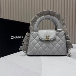 Сумка Chanel серого цвета