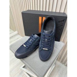 Кроссовки Ermenegildo Zegna синего цвета