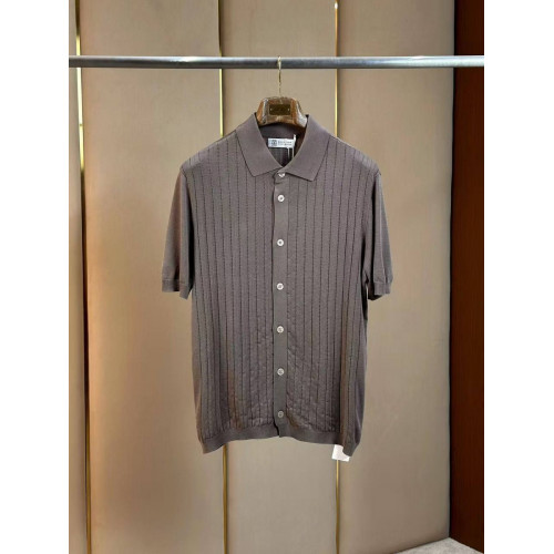 Кардиган Brunello Cucinelli коричневого цвета