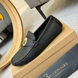 Мокасины Billionaire черного цвета