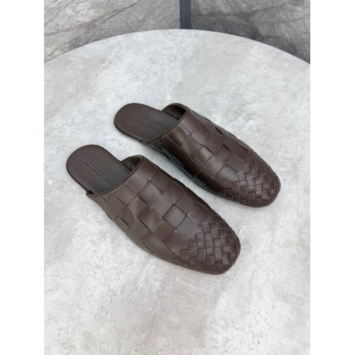 Мюли Bottega Veneta коричневого цвета