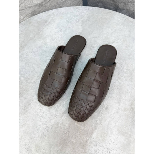 Мюли Bottega Veneta коричневого цвета