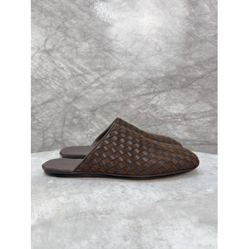 Мюли Bottega Veneta коричневого цвета