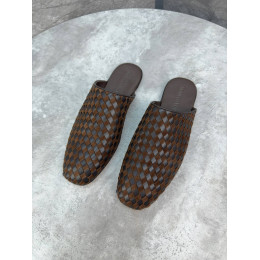 Мюли Bottega Veneta коричневого цвета