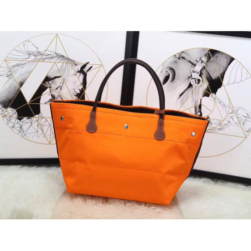 Сумка Hermes оранжевого цвета