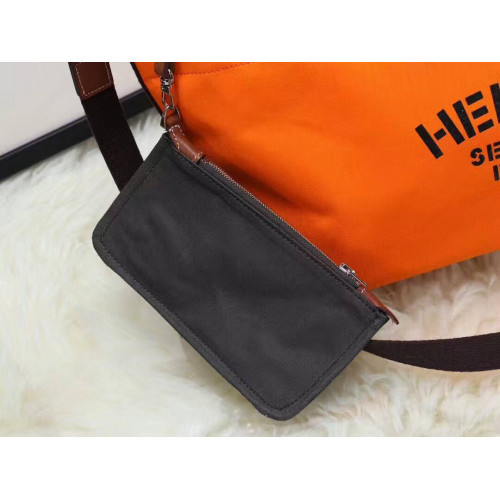 Сумка Hermes оранжевого цвета