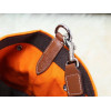 Сумка Hermes оранжевого цвета