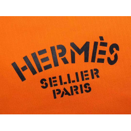 Сумка Hermes оранжевого цвета