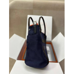 Сумка Hermes синего цвета