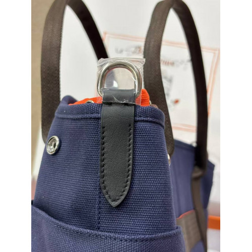 Сумка Hermes синего цвета