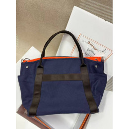 Сумка Hermes синего цвета