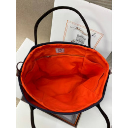 Сумка Hermes синего цвета