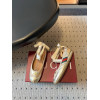 Балетки Gucci золотистого цвета