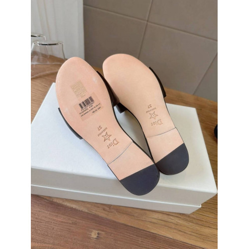Шлепанцы Dior черного цвета