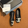 Балетки Chanel черного цвета