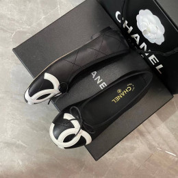 Балетки Chanel черного цвета