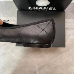 Балетки Chanel черного цвета