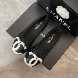 Балетки Chanel черного цвета