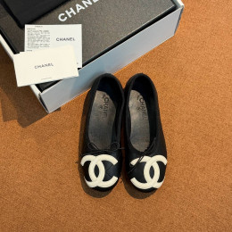 Балетки Chanel черного цвета