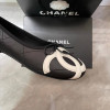 Балетки Chanel черного цвета