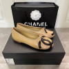 Балетки Chanel бежевого цвета