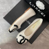 Балетки Chanel бежевого цвета