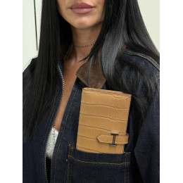 Кошелек Hermes желтого цвета