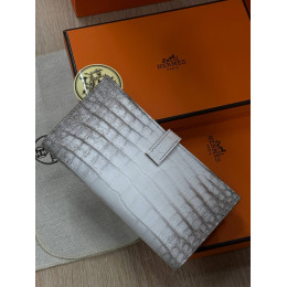 Кошелек Hermes белого цвета