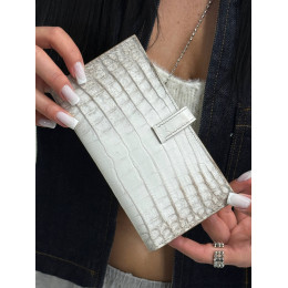 Кошелек Hermes белого цвета