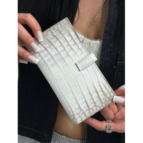 Кошелек Hermes белого цвета