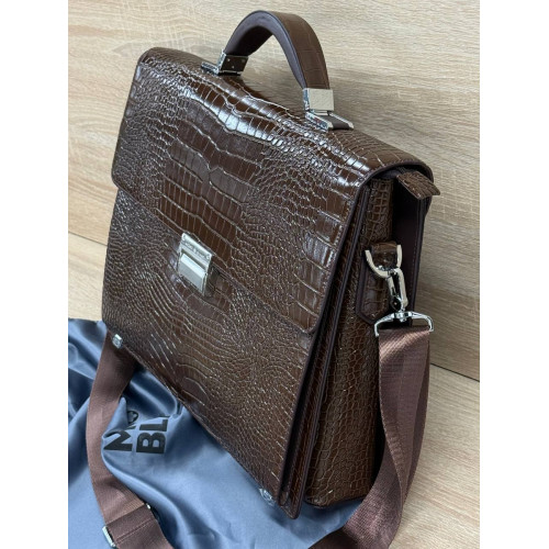 Портфель Montblanc коричневого цвета