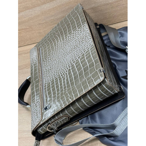 Портфель Montblanc серого цвета