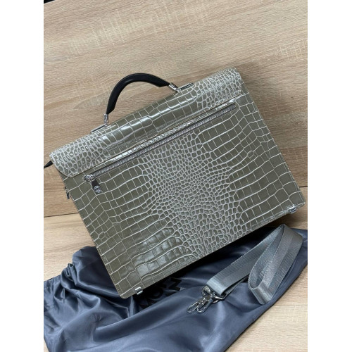 Портфель Montblanc серого цвета