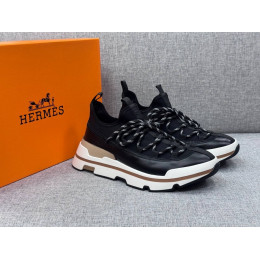 Кроссовки Hermes черного цвета