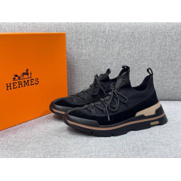 Кроссовки Hermes черного цвета