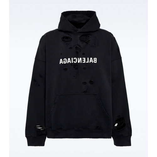Худи Balenciaga черного цвета