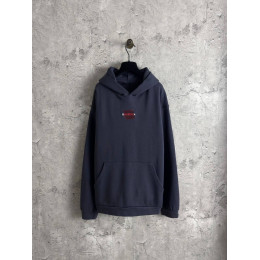Худи Balenciaga синего цвета